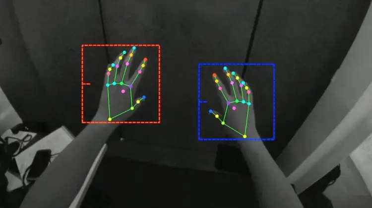 Quest v72 features hand tracking 2.3, pass-through keyboard cutout, and more