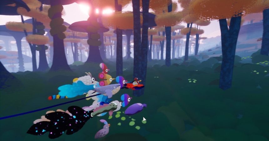 Swarm Review: Indulge in playful weirdness with a bunch of flying potatoes