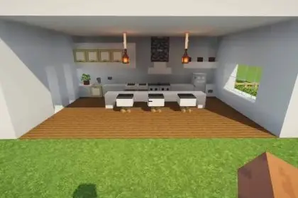 Eight best Minecraft Kitchen IDEAS 2025