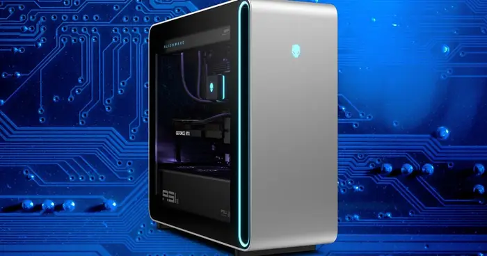 I found an Alienware Area 51 RTX 5080 build.