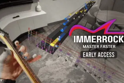 Immerrock Guitar Training Hand-on: Slightly off-tune