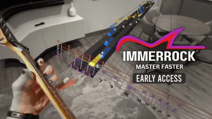 Immerrock Guitar Training Hand-on: Slightly off-tune