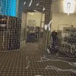The developer has implemented a continuous scene mesh in Quest 3