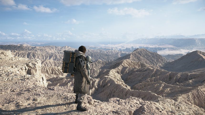 Death Stranding2: On the beach, there's a big graphical leap into the original