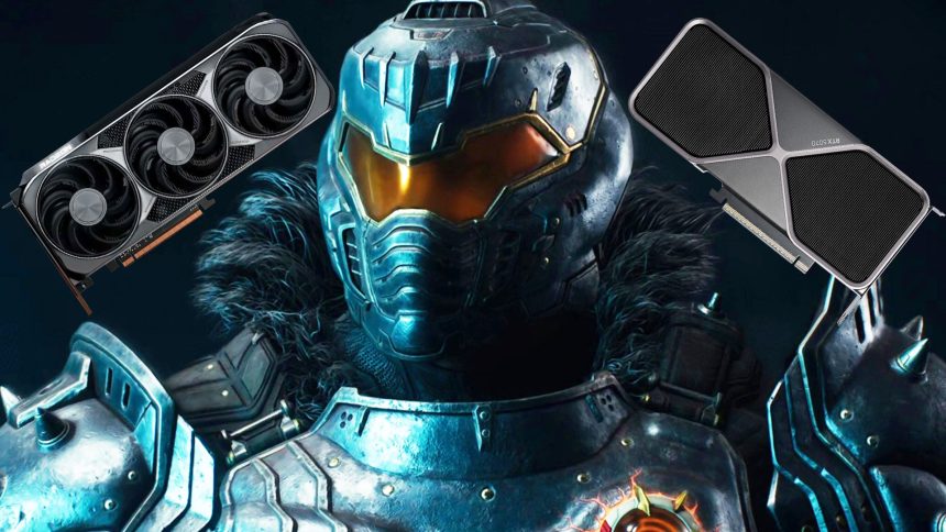 Do you want to doom play the Dark Ages with Pass Trace? Do not buy an AMD Radeon GPU