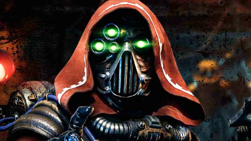 Grimmy, Industrial FPS Warhammer 40k Darktide unleashes sweep weapon buff