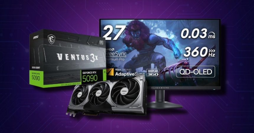 My best deals for PC gamers today include over 30% of big name gaming monitors and graphics cards