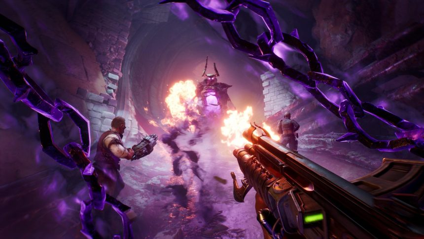 Gorgeous and brutal painkiller is Boomer Shooter's dull skin cooperative FPS