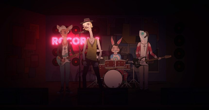 Rockbeasts is about managing animal bands in the Bojack style world, but you need to do more than horses around
