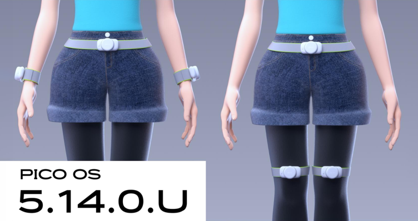 Pico 4 Ultra enhances body tracking with 5 Pico Trackers. Travel Mode
