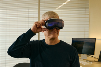 Tim Cook: Apple continues to be "very focused" on Visionos