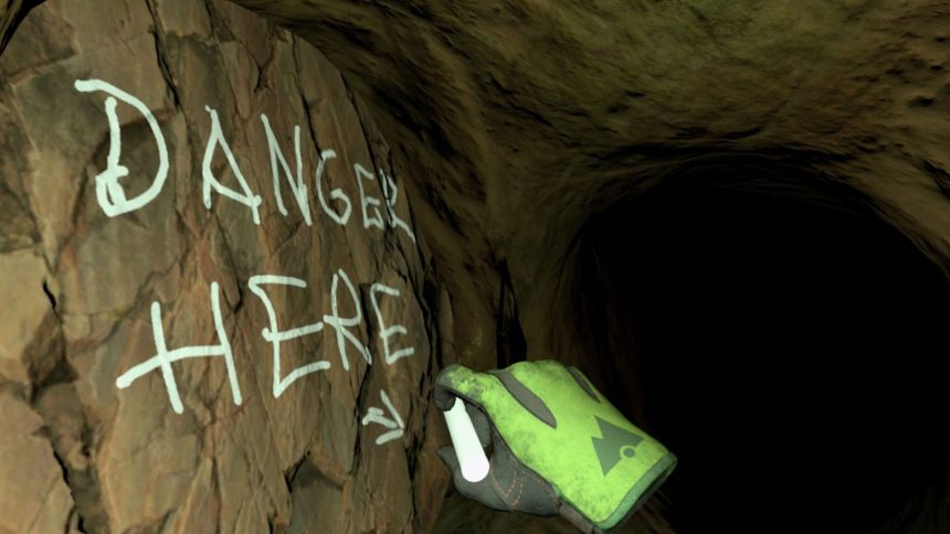 The infamous cave, sealed after a fatal accident, is reopened for exploration - in VR