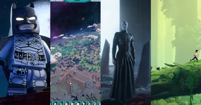Batman, Good Boys, Space Whale Text Message: All the other Gamecom games I saw but didn't have time to write