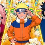 Sakura, Naruto, and Sasuke, as they appear in the original Naruto anime.
